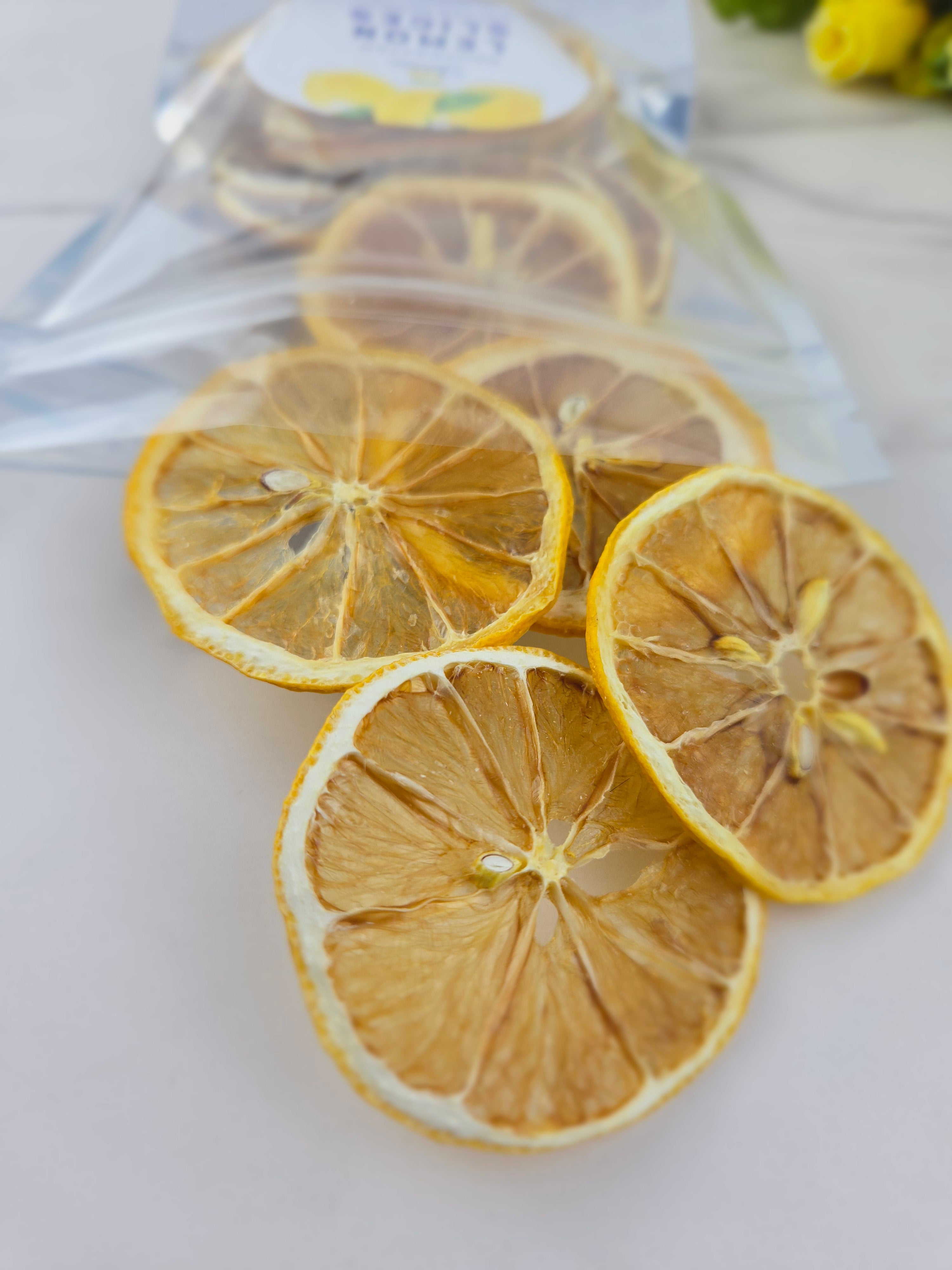 Dehydatred Sicilian Lemon Slices