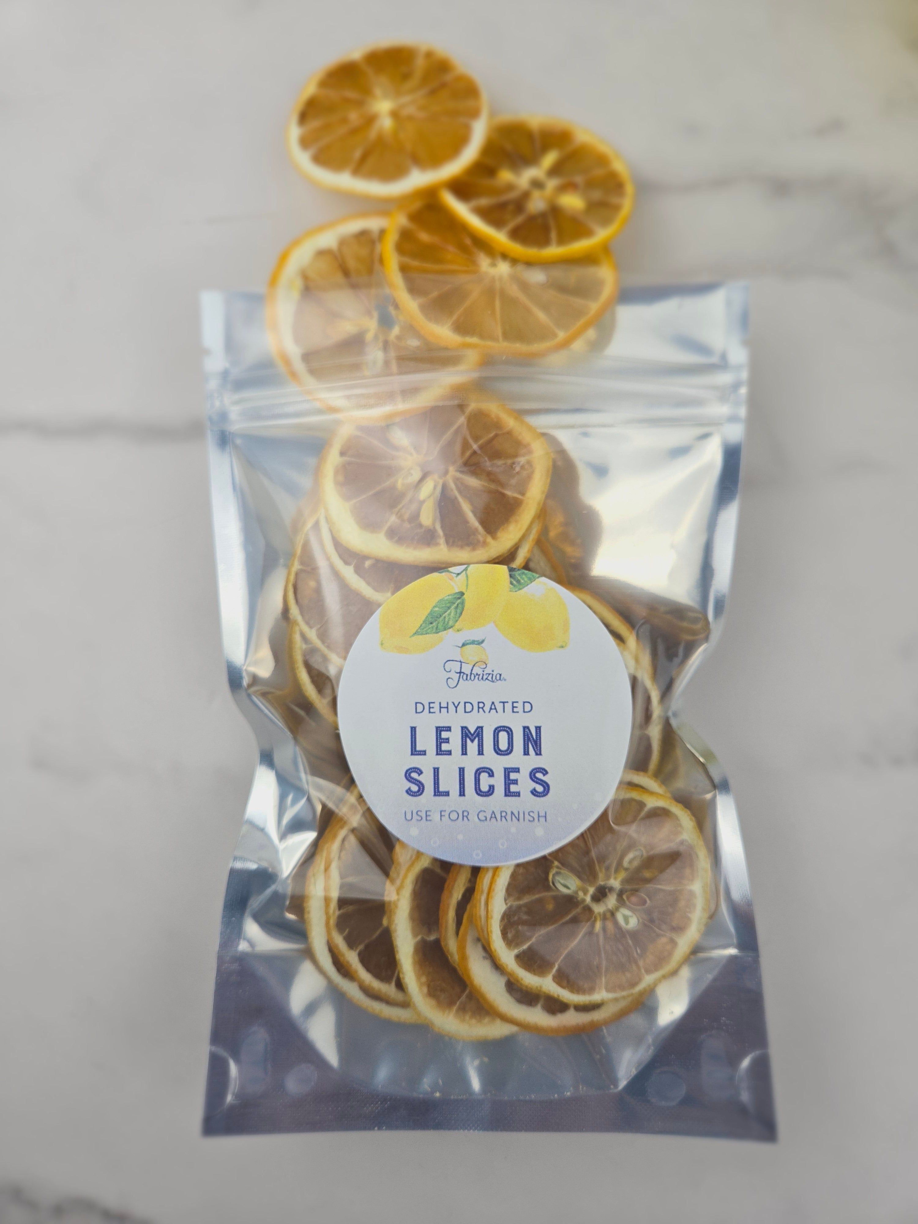 Dehydatred Sicilian Lemon Slices