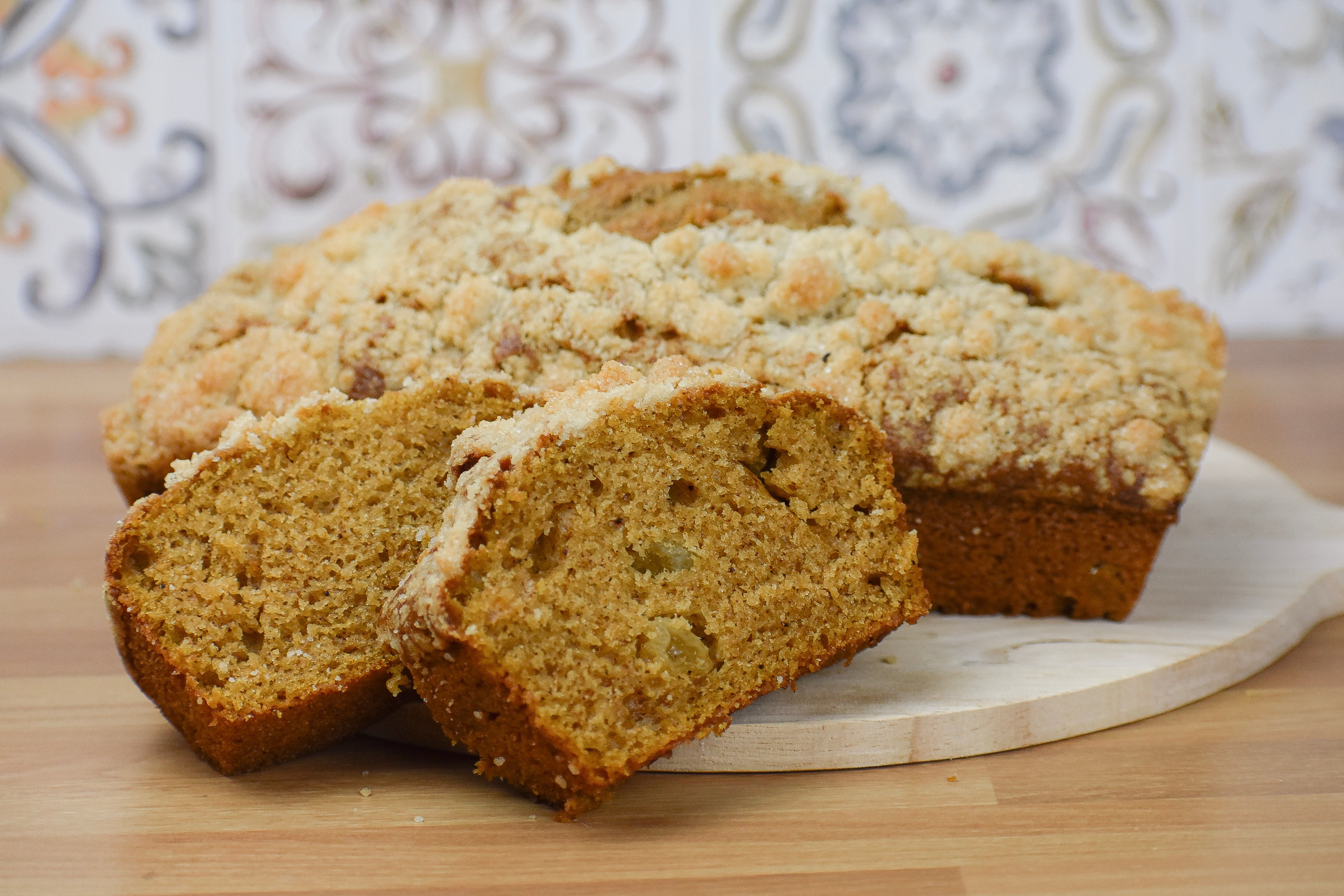 Pumpkin Loaf with Limoncello Raisins
