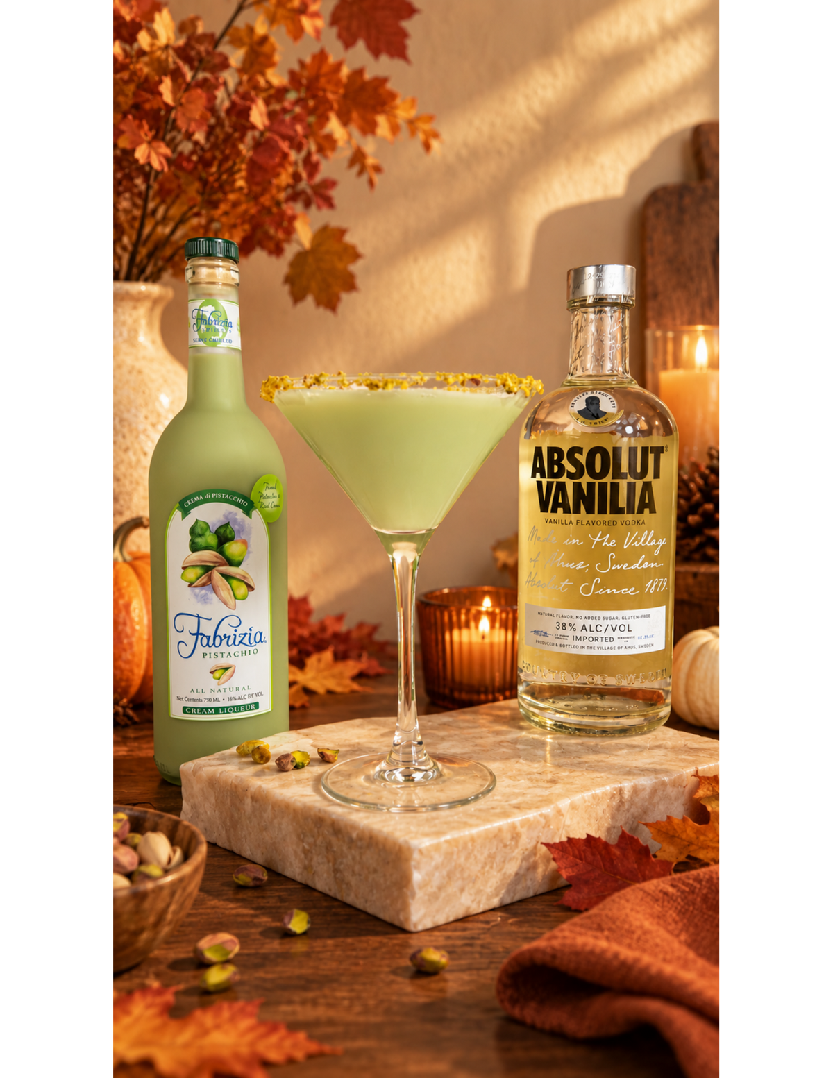 Carmelized Pistachio Crunch
