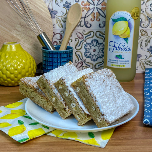 Limoncello Blondies