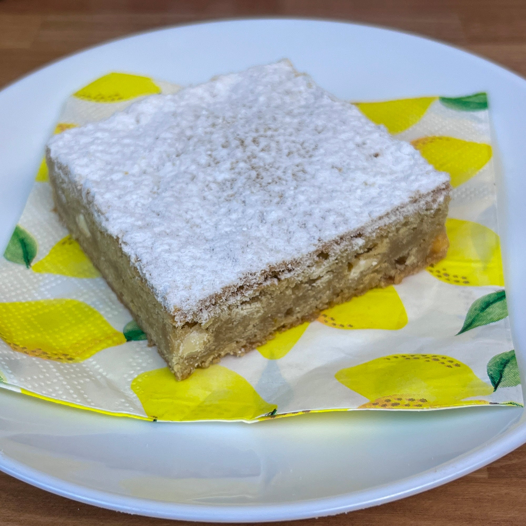 Limoncello Blondies