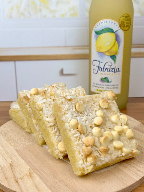 Limoncello Brownies
