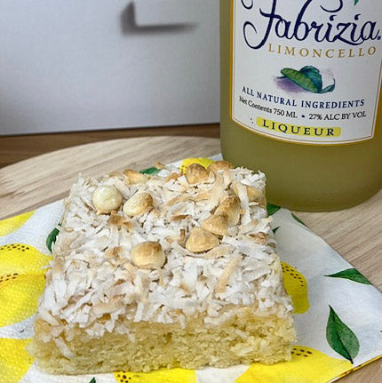 Limoncello Brownies