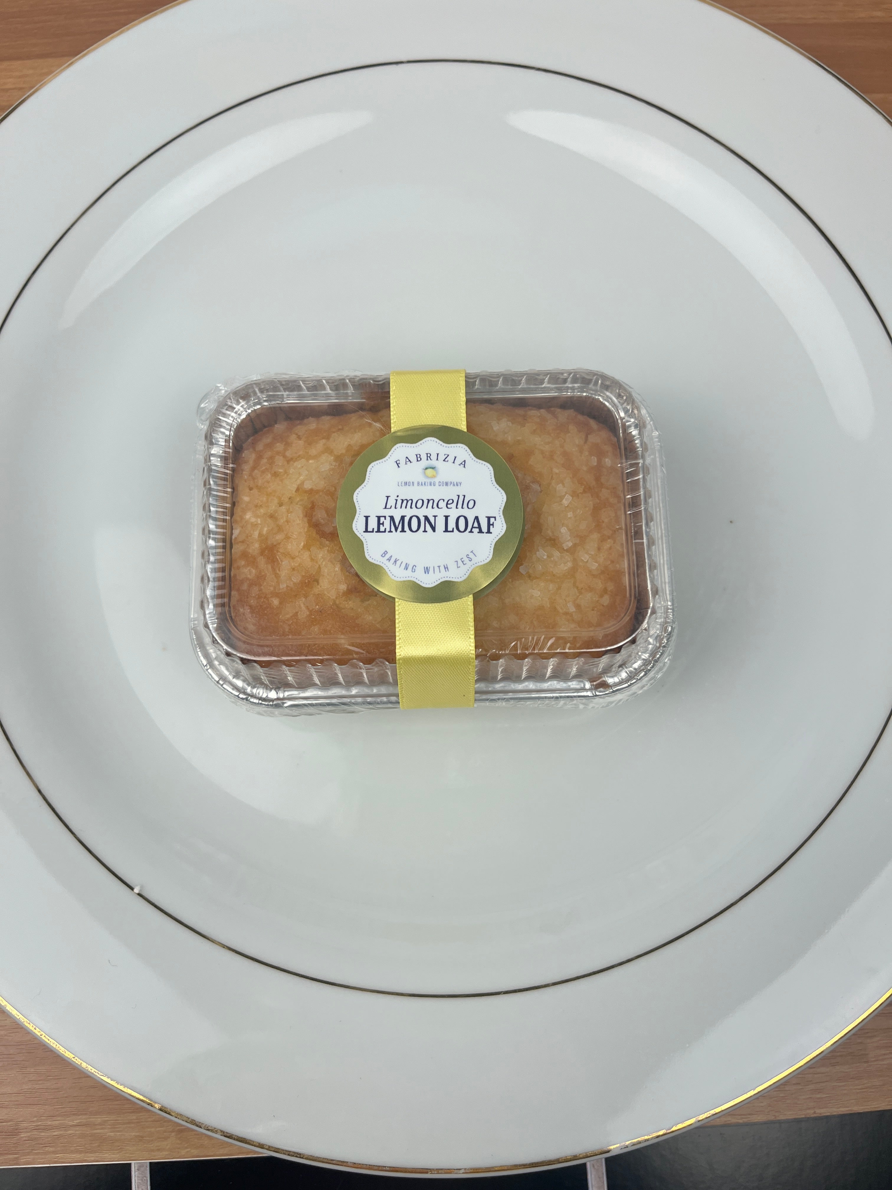 3oz Mini Limoncello Loaf