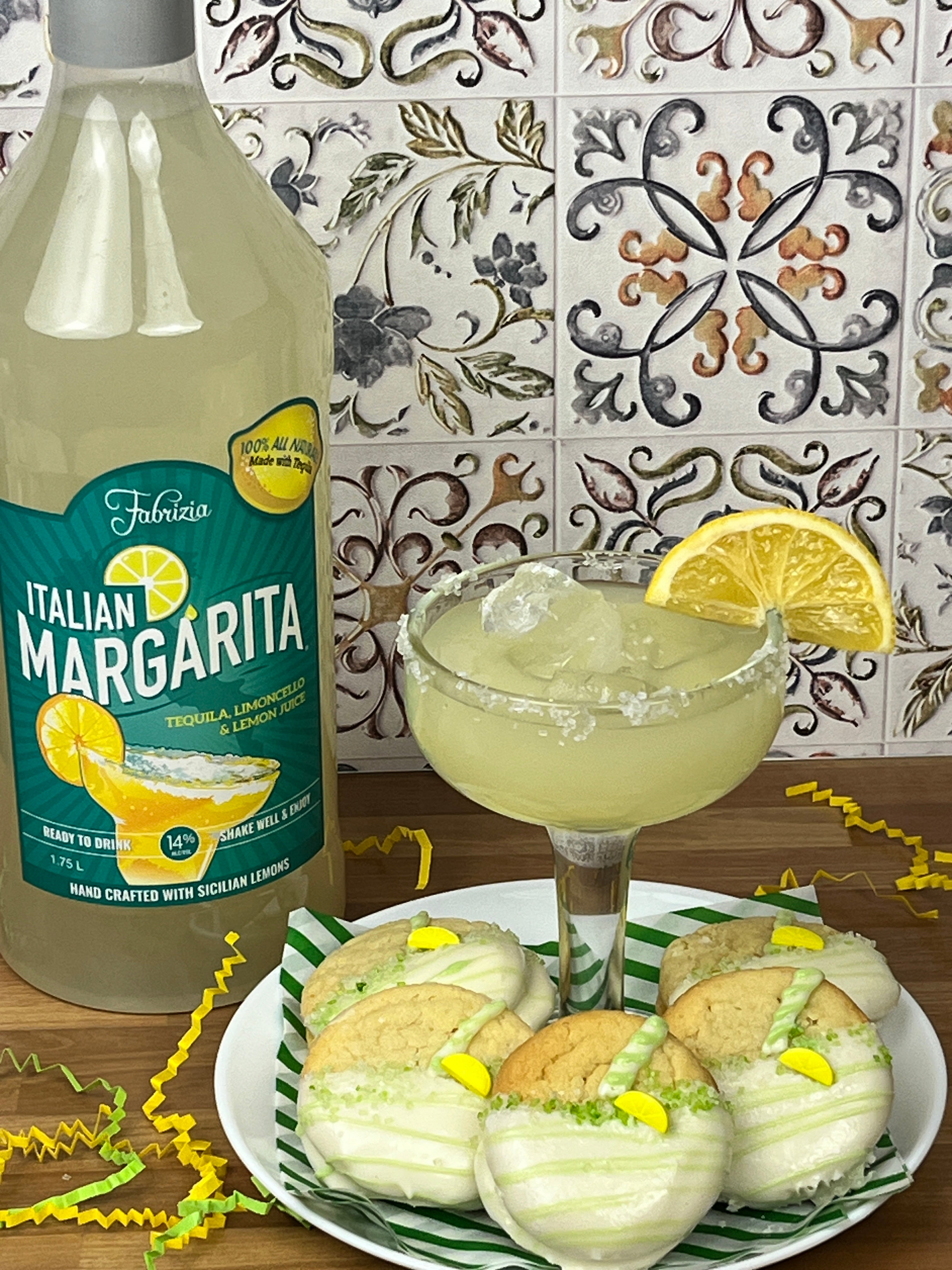 Italian Margarita Sandwich Cookie
