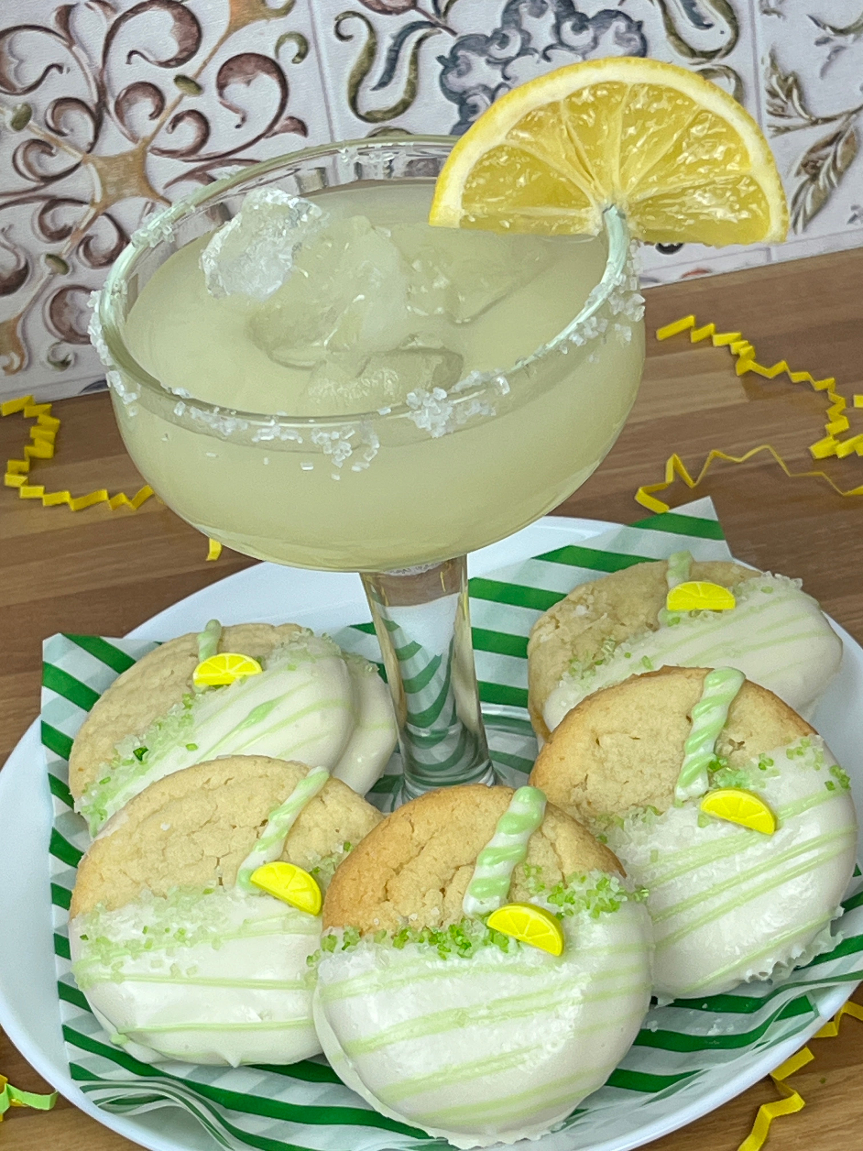 Italian Margarita Sandwich Cookie