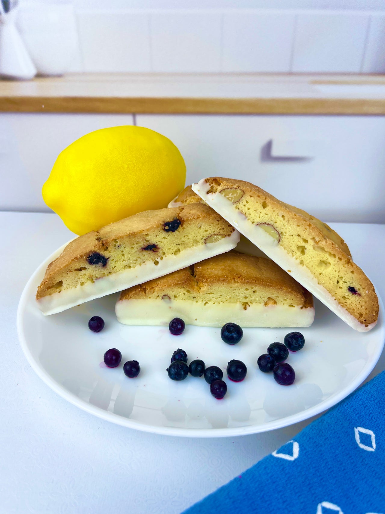 Blueberry Limoncello Biscotti (July item of the Month)
