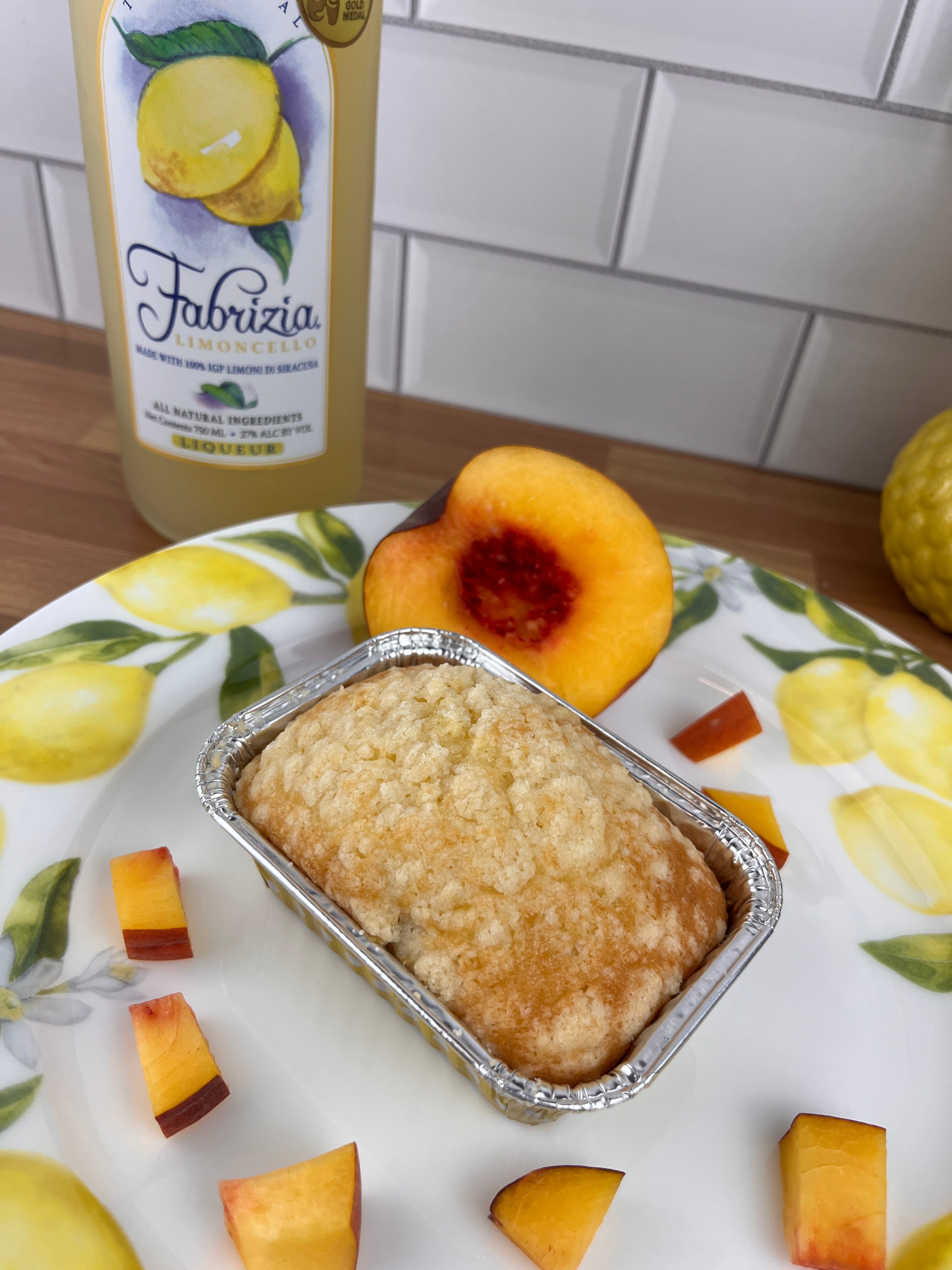 Peach Limoncello Loaf (PICK SIZE)