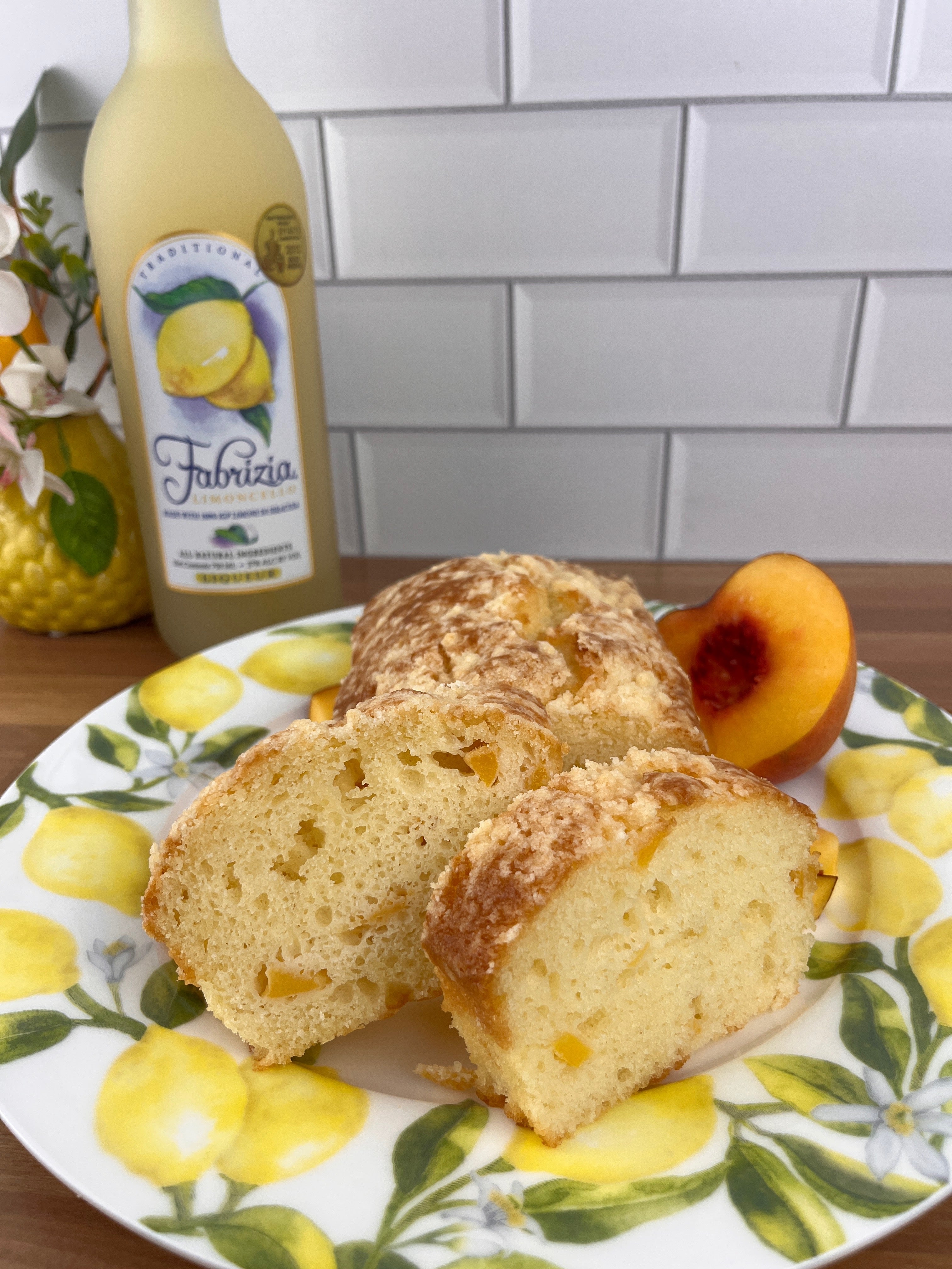 Peach Limoncello Loaf (PICK SIZE)