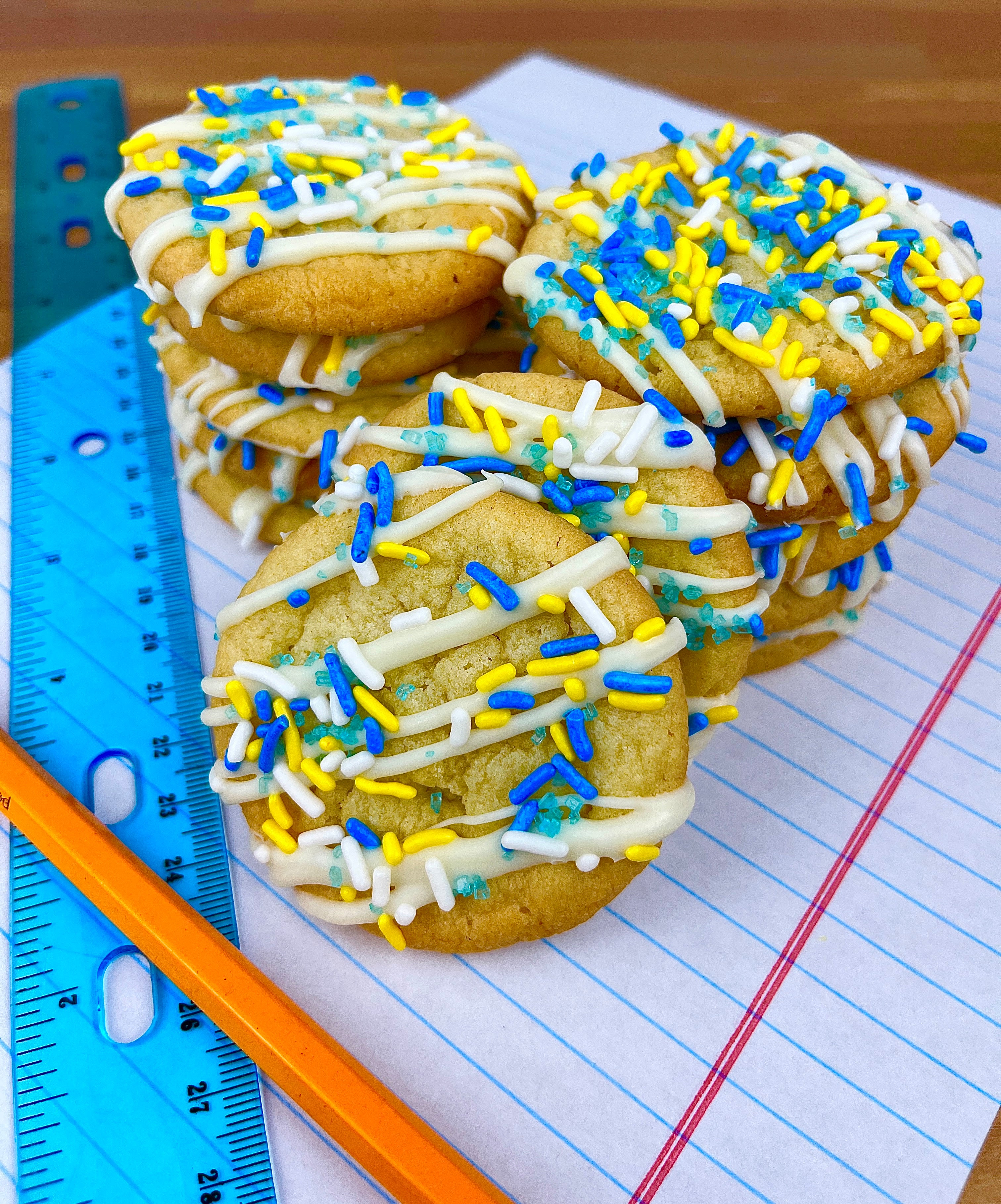 Back to School Mini Cookies