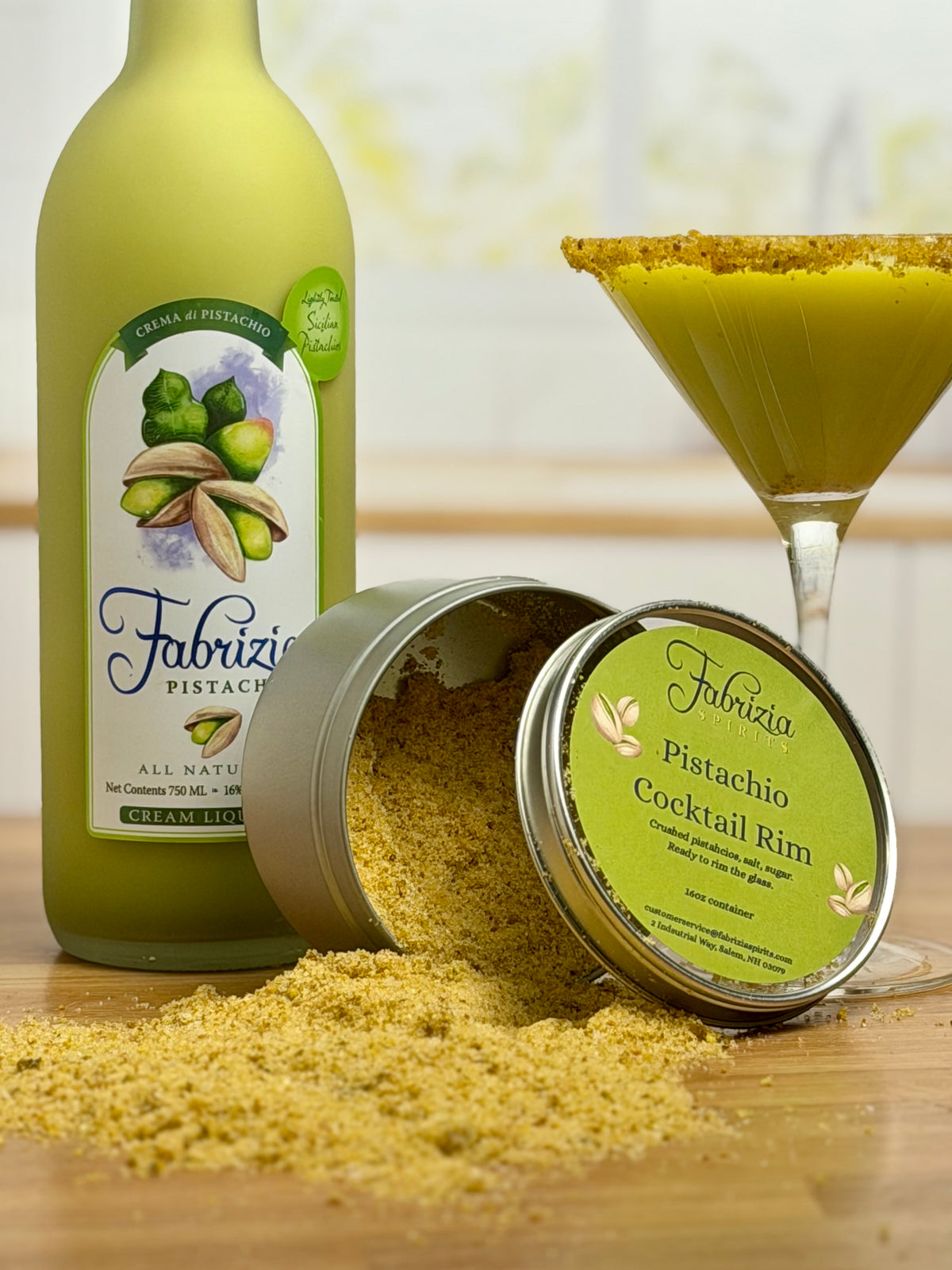 Carmelized Pistachio Crunch