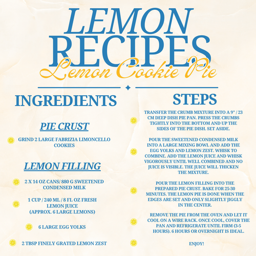 Limoncello Cookies