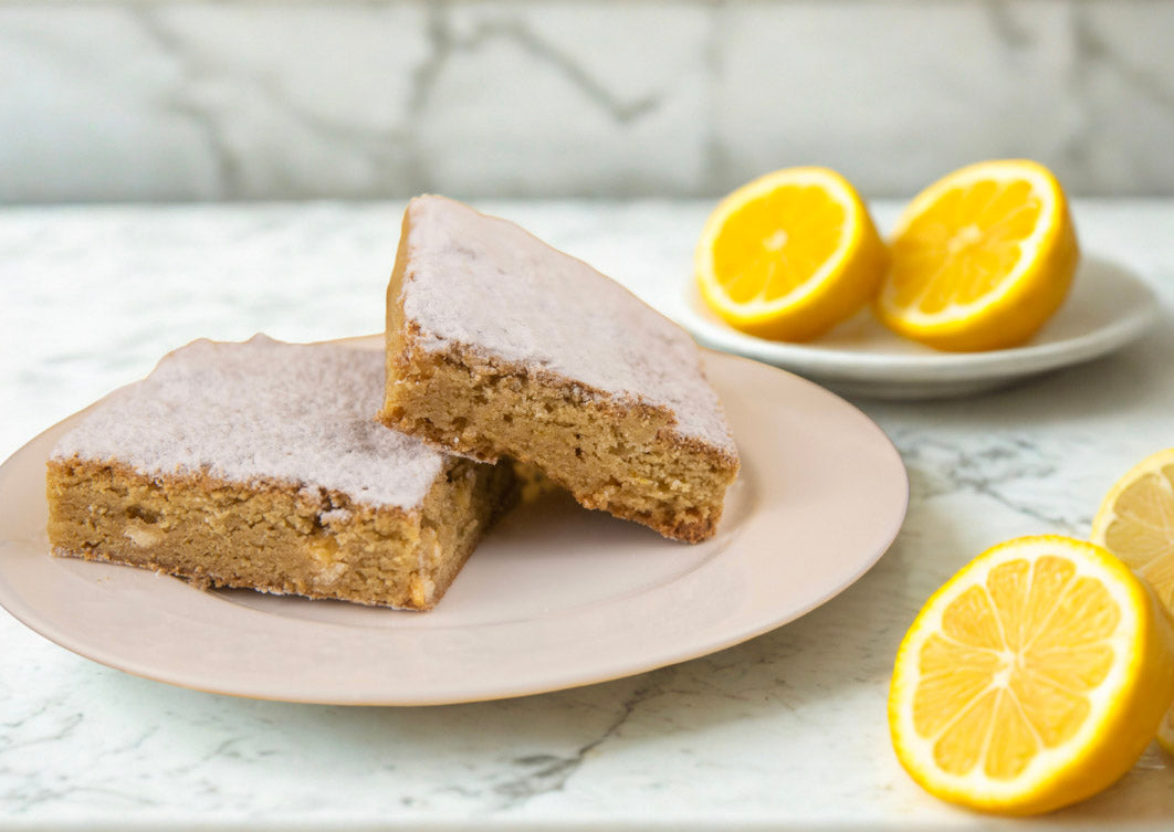 Limoncello Blondies