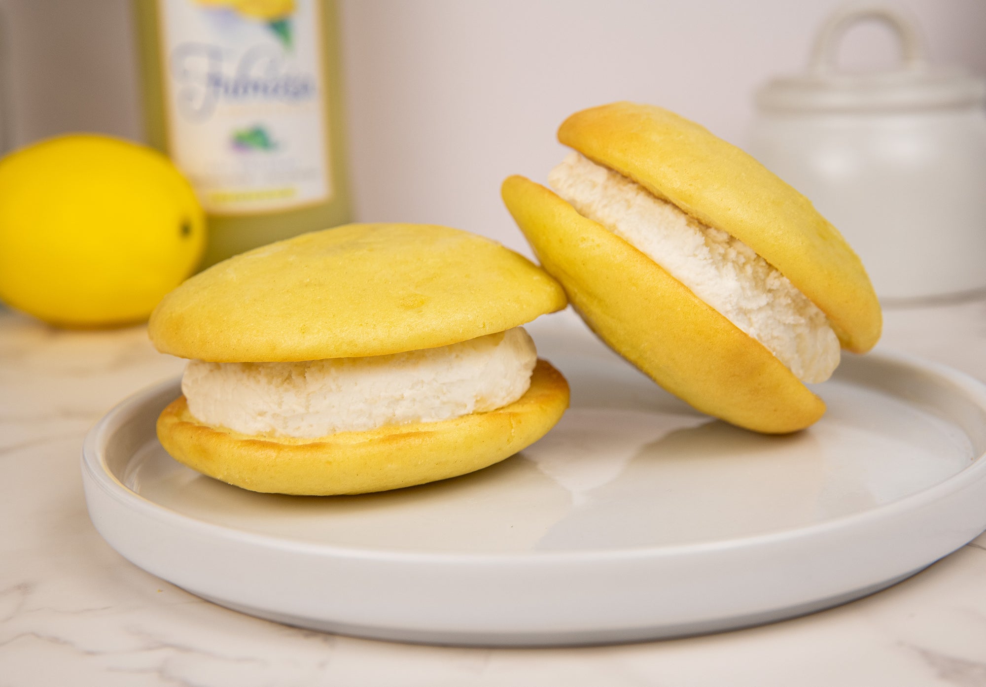 Limoncello Whoopie Pies