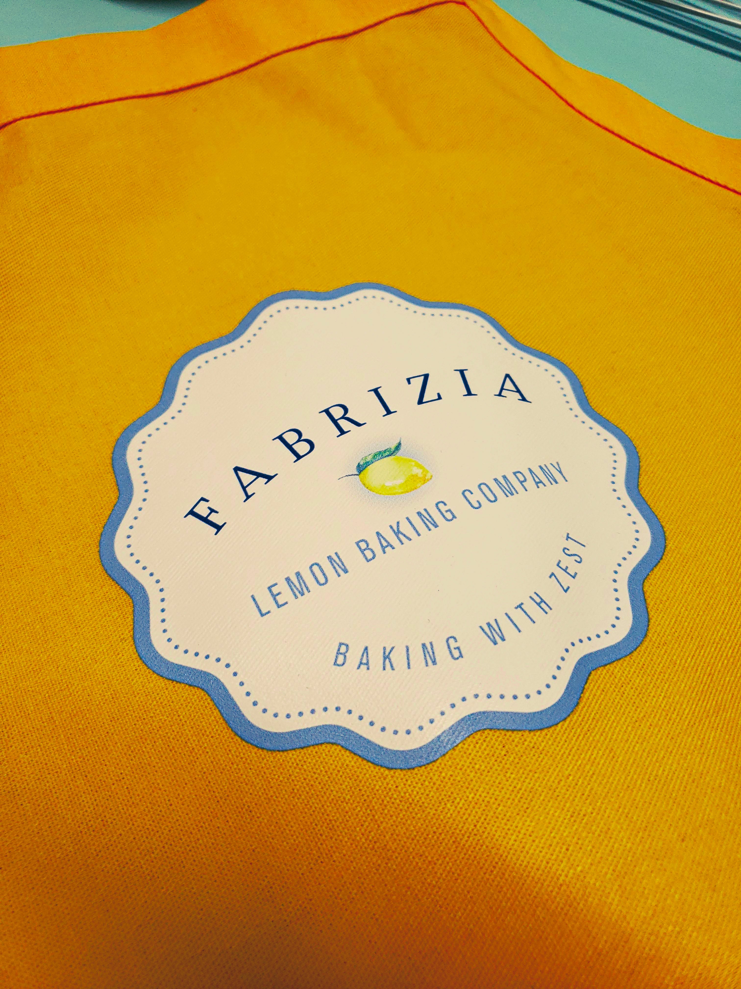 Fabrizia Lemon Baking Co Apron