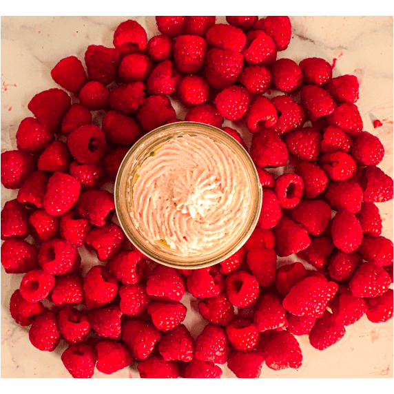 Limoncello Raspberry Cake Jar - Fabrizia Lemon Baking Company